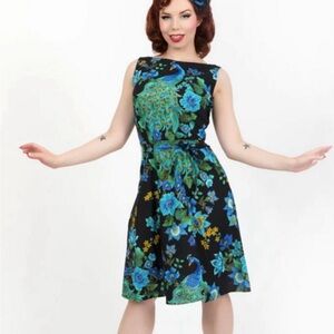 BNWT- Heart of Haute Monique Dress Peacock Royale